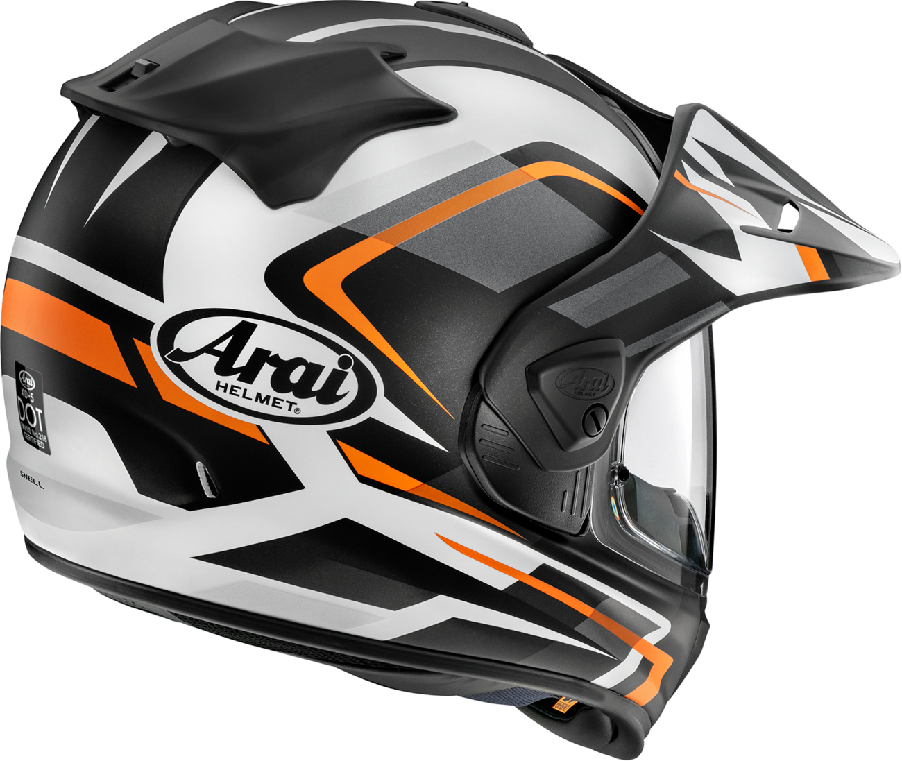 ARAI HELMETS, ARAI Helmets XD-5 Discovery Orange Frost XL Helmet Part 0140-0336