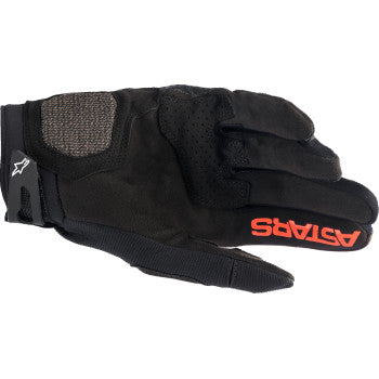ALPINESTARS Megawatt V2 Gloves - Black/Fluo Red - 2XL 3565023-1030-2X - Gloves