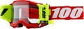 100% Accuri 2 Forecast Goggles - Neon Red - Clear 50017-00004