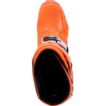 ALPINESTARS Tech 10 Supervented Boots - Fluorescent Orange/Black/White - US 12 / EU 47 2010520-4512-12