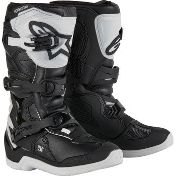 ALPINESTARS Youth Tech3S Boots - Black/White - US 4 2014024-21-4