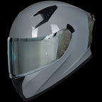 ILM Full Face Motorcycle Helmet Model Z501 - Gray / Small - Hot Sale