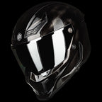 ILM Full Face Motorcycle Helmets Racing Helmet Model MF509 - War-damaged-gray / Small - Hot Sale