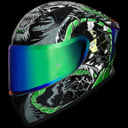 ILM Full Face Motorcycle Helmet Model Z501 - Legend Green / Small - Hot Sale