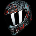 ILM Full Face Motorcycle Helmets Racing Helmet Model MF509 - Mythology-red / Small - Hot Sale