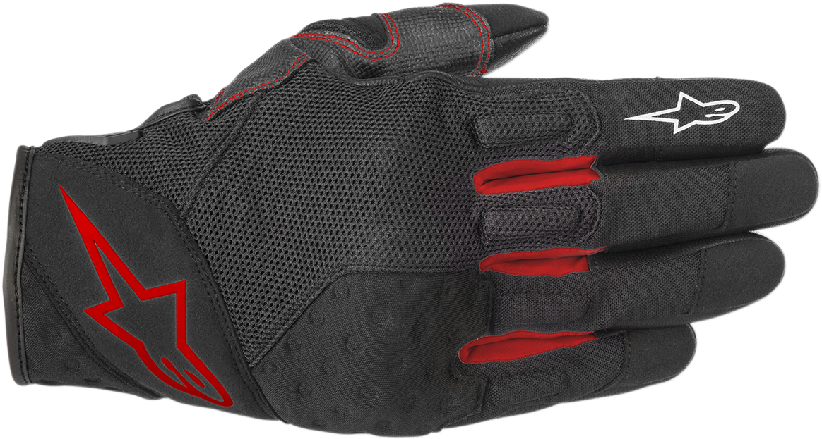 ALPINESTARS Crossland Gloves - Black/Red - 3XL 3566518-13-3X - Gloves