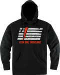 ICON Intercept 93™ Hoodie - Black - 3XL 3050-6654