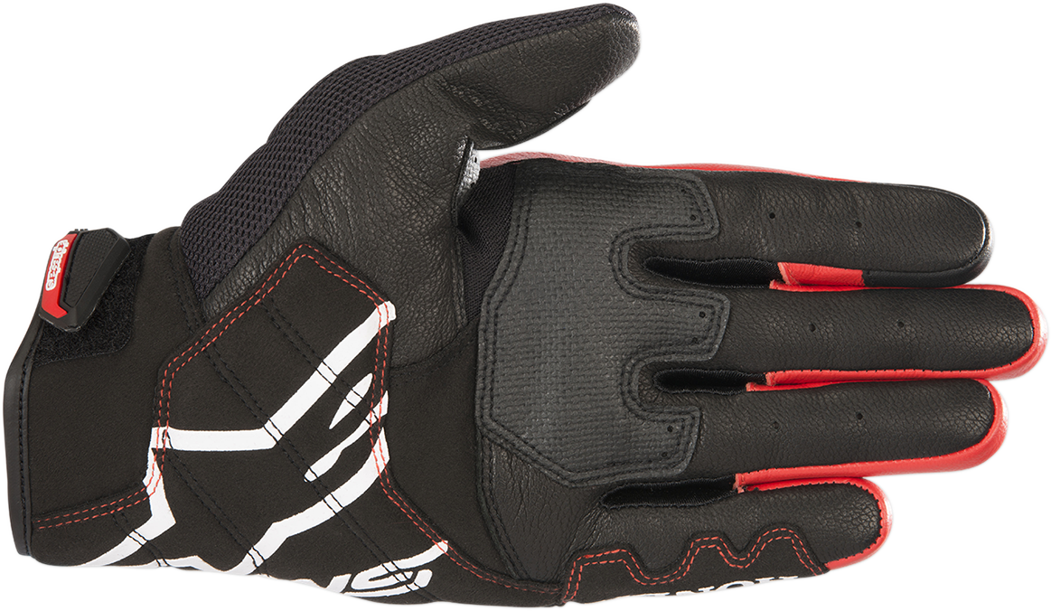 ALPINESTARS Honda SMX-2 Air Carbon V2 Gloves - Black/Red - 3XL 3567818-13-3X - Gloves