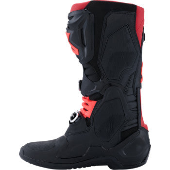 ALPINESTARS Tech 10 Boots - Black/Red - US 7 / EU 40.5 2010020-13-7