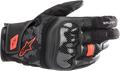 ALPINESTARS SMX Z Drystar® gloves - Black/Fluo Red - Small 3527421-1030-S - Gloves