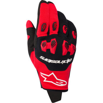 ALPINESTARS Pro-Dura Gloves - Bright Red/Black - Small 3560425-3031-S - Gloves