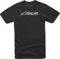 ALPINESTARS Ride 3.0 T-Shirt - Black/White - Medium 1232722001020M