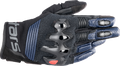 ALPINESTARS Halo Gloves - Dark Blue/Black - XL 3504822-7109-XL - Gloves