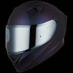 ILM Full Face Motorcycle Helmet Model Z501 - Chameleon Purple / Small - Hot Sale