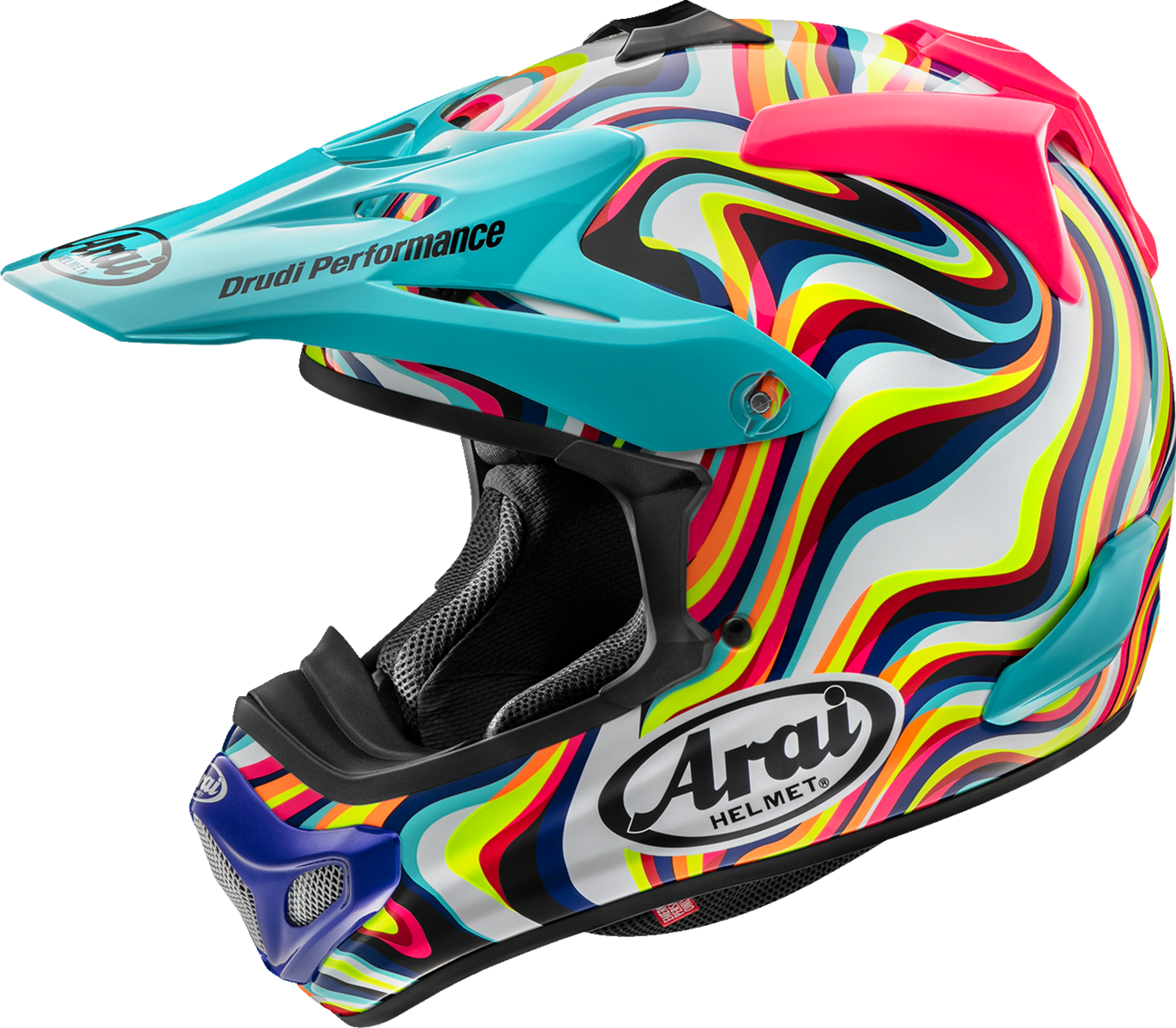 ARAI HELMETS, Arai Helmets VX-Pro4 Stream Pink Small with Advanced Safety and Comfort Features