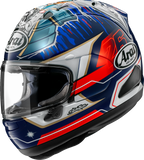 ARAI HELMETS ARAI Helmets Corsair-X Dani Samurai-3 2XL Helmet with VAS Shield Mechanism and Advanced Safety Features