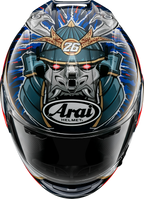 ARAI HELMETS ARAI Helmets Corsair-X Dani Samurai-3 2XL Helmet with VAS Shield Mechanism and Advanced Safety Features