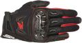ALPINESTARS Honda SMX-2 Air Carbon V2 Gloves - Black/Red - Large 3567818-13-L - Gloves