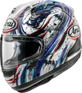 ARAI HELMETS, ARAI HELMETS Corsair-X Kiyonari Trico XL Helmet with VAS Shield Mechanism and Advanced Ventilation