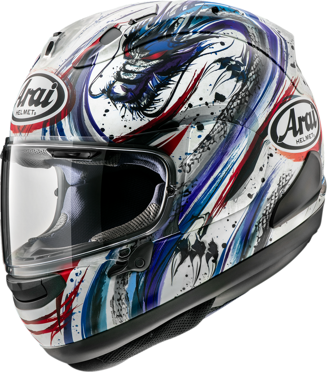ARAI HELMETS, ARAI HELMETS Corsair-X Kiyonari Trico XL Helmet with VAS Shield Mechanism and Advanced Ventilation