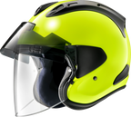 ARAI HELMETS, ARAI HELMETS Ram-X Helmet Small Fluorescent Yellow with VAS-Z Shield System