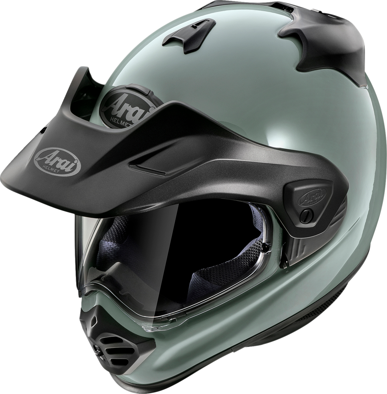 ARAI HELMETS, ARAI Helmets XD-5 Mojave Sage Helmet Large 0140-0393 with Advanced Ventilation and VAS-A Shield System