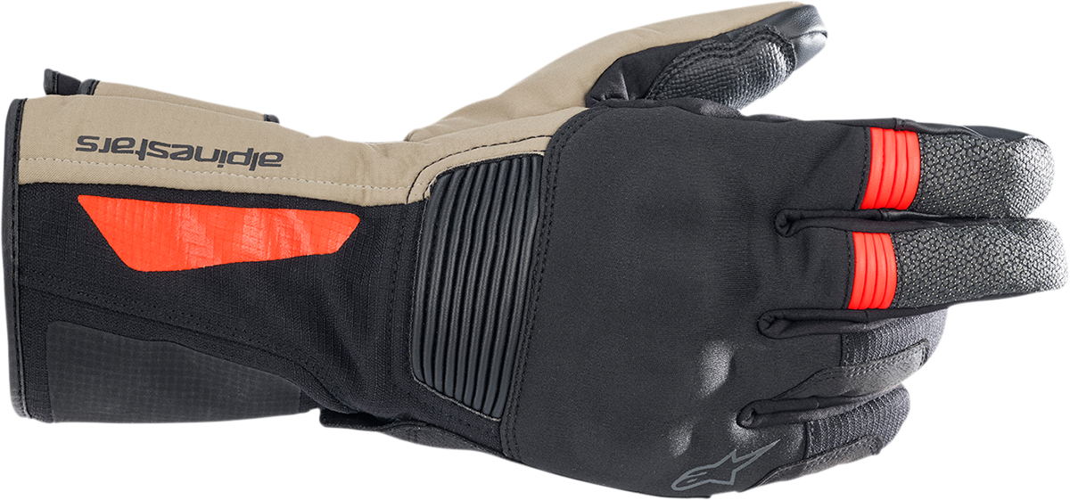 ALPINESTARS Denali Aerogel Drystar® Gloves - Black/Dark Khaki/Fluo Red - XL 3526922-1853-XL - Gloves