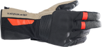 ALPINESTARS Denali Aerogel Drystar® Gloves - Black/Dark Khaki/Fluo Red - Large 3526922-1853-L