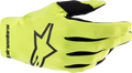 ALPINESTARS Youth Radar Gloves - Fluo Yellow/Black - Small 3541824-551-S