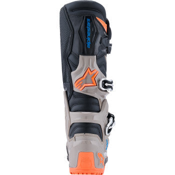 ALPINESTARS Tech 7 Enduro Boots - Black/Warm Gray/Fluorescent Orange - US 8 2010426-1562-8