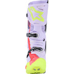 ALPINESTARS Tech 10 Supervented Boots - Purple/Fluorescent Yellow/Diva Pink - US 14 / EU 49.5 2010520-3150-14
