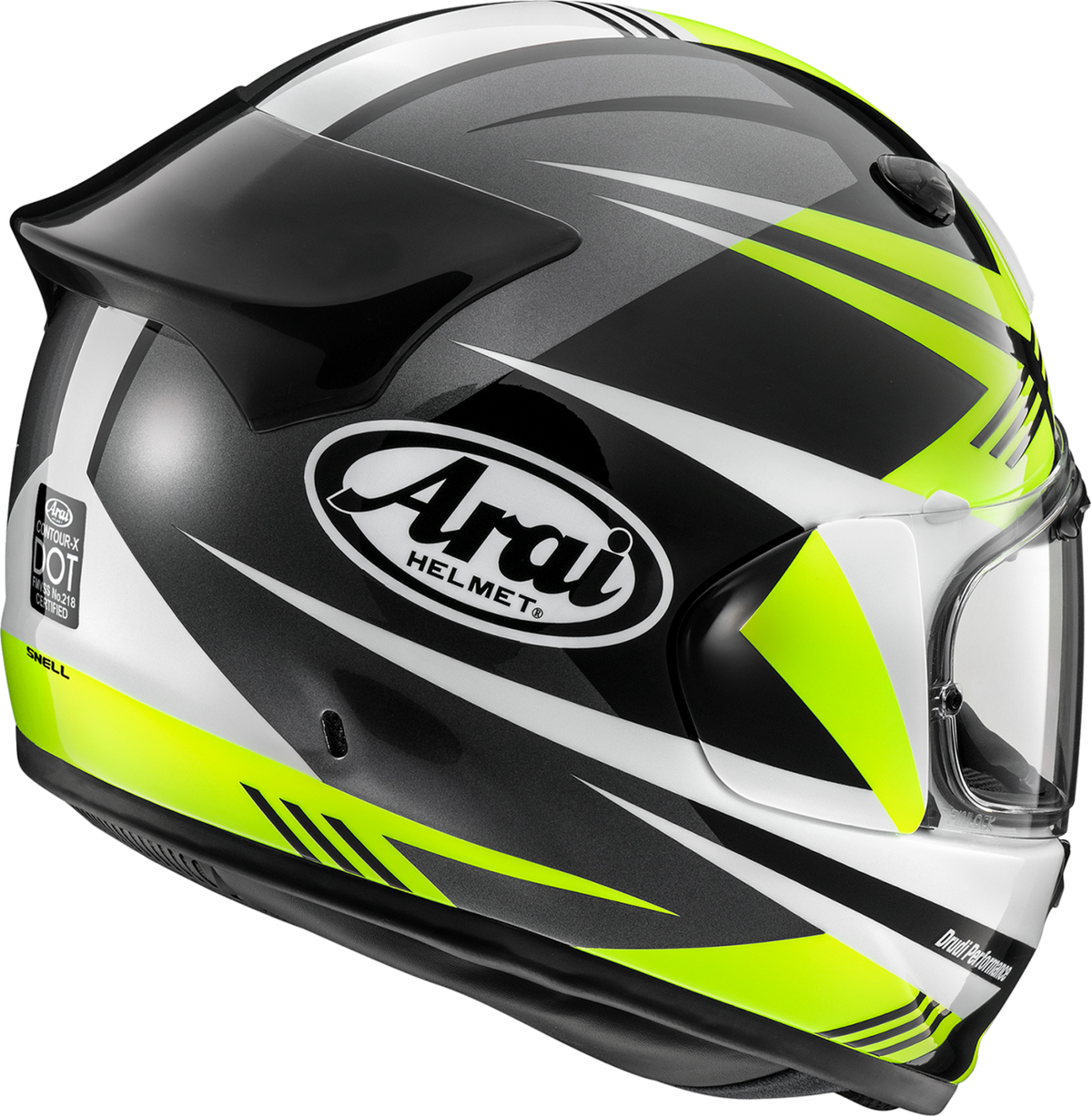ARAI HELMETS ARAI HELMETS Contour-X Helmet - Mark - Yellow - 2XL 0101-18151