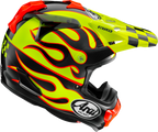 ARAI HELMETS, ARAI Helmets VX-Pro4 Flame Yellow Helmet - XS with Advanced Safety and Comfort Features
