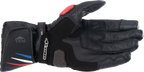 ALPINESTARS Honda SP-8 V3 Gloves - Black/Bright Red/Blue - Medium 3558423-1317-M