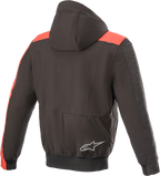 ALPINESTARS Rhod Windstopper Hoodie - Black/Gray/Red - Medium 4200420-1123-M