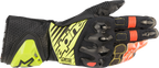 ALPINESTARS GP Tech V2 S Gloves - Black/Fluo Yellow/White/Fluo Red - 3XL 3556422-1503-3X - Gloves