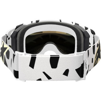 ALPINESTARS GOGGLES Supertech Goggle - Corp - White/Gold - ABS Vision - Gold Mirror 5100325-2044 - Goggles