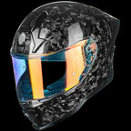 ILM Carbon Fiber Motorcycle Helmets Full Face Racing Helmet Model MF577P - Forged Carbon / Small - Hot Sale