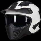 ILM Open Face Motorcycle 3/4 Half Helmet Model 726X