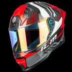 ILM Carbon Fiber Motorcycle Helmets Full Face Racing Helmet Model MF577P - Fast Track / Small - Hot Sale