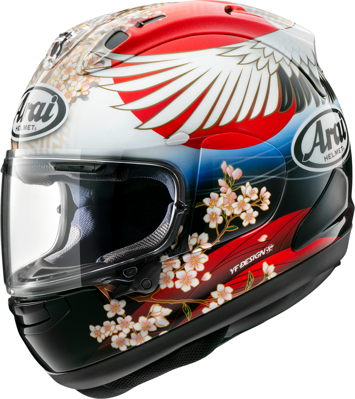 ARAI HELMETS ARAI Helmets Corsair-X Tsubasa XL Helmet with VAS Shield Mechanism and Advanced Safety Features