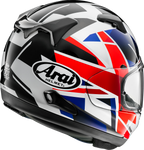 ARAI HELMETS, Arai Helmets Signet-X Flag UK Helmet - Medium (Part No. 0101-18207) with VAS Shield System