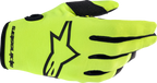 ALPINESTARS Radar Gloves - Fluo Yellow/Black - 2XL 3561823-551-2X