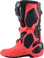 ALPINESTARS Tech 10 Boots - Black/Red Fluorescent - US 7 2010020-1030-7