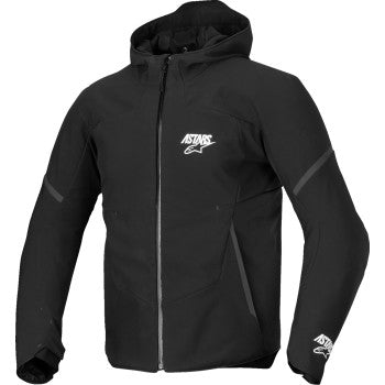 ALPINESTARS Jacket Wp Aeroshell Blk/Blk 2x 3200226-1100-2X