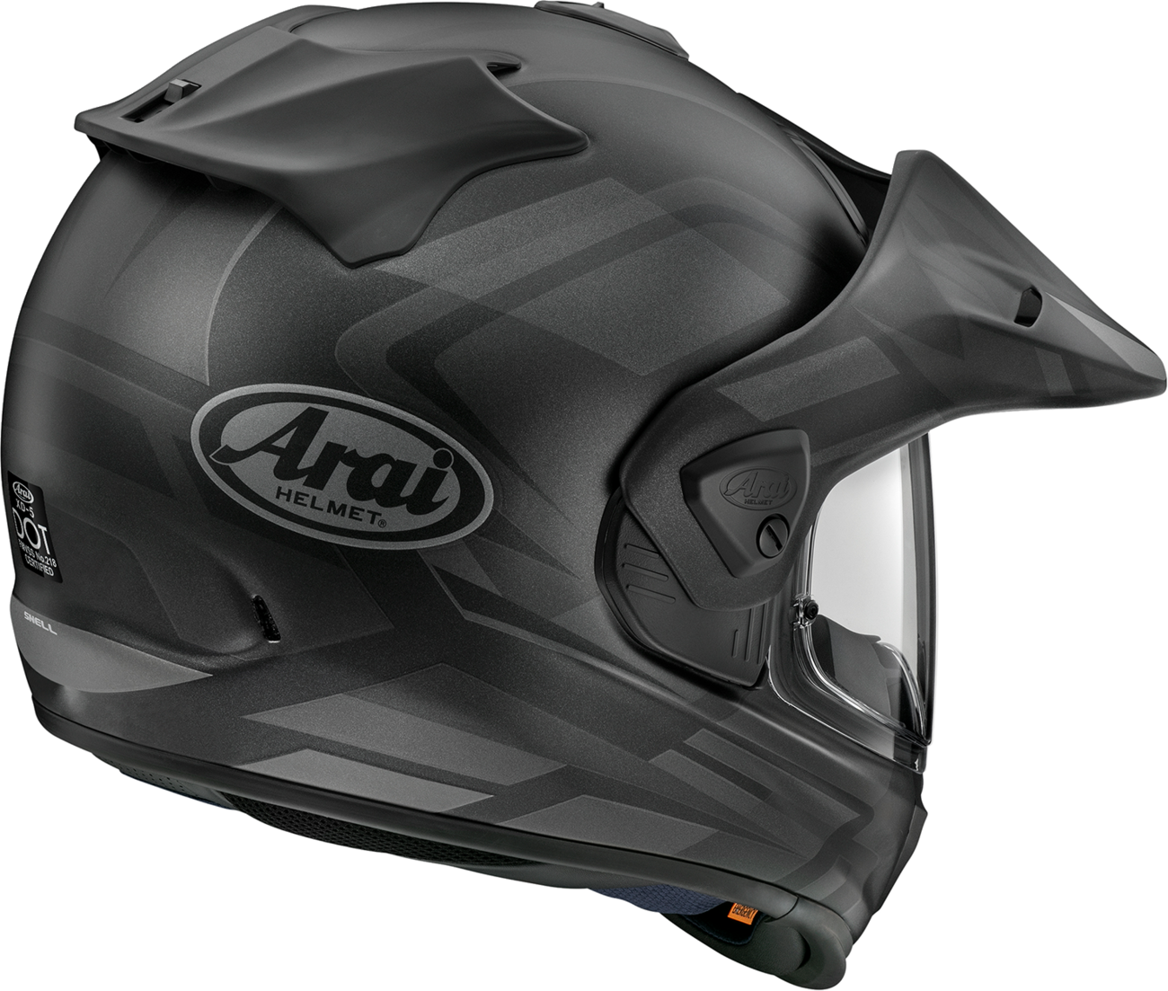 ARAI HELMETS, ARAI HELMETS XD-5 Discovery Helmet - Black Frost, XL - Part 0140-0444