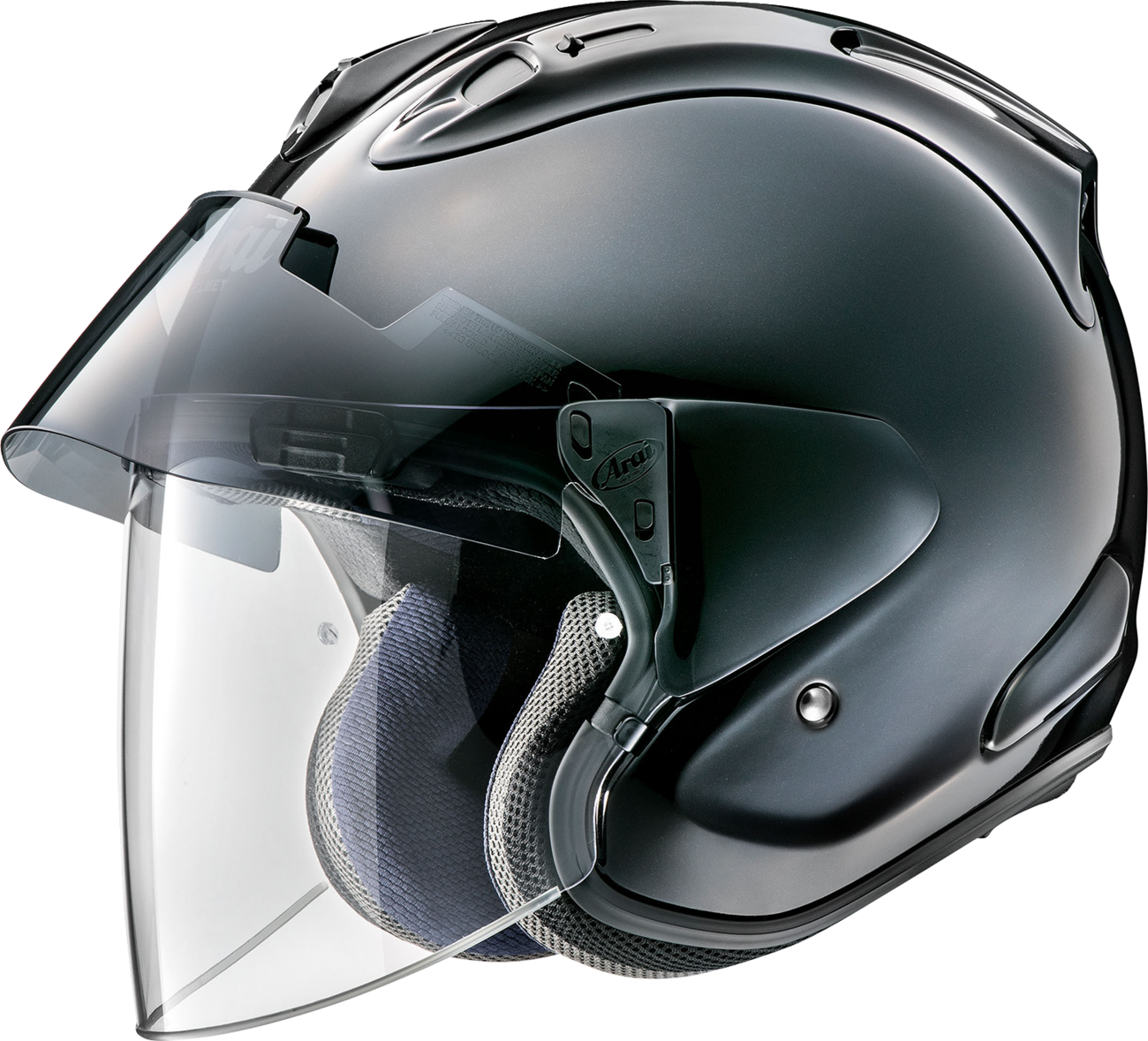 ARAI HELMETS, ARAI Helmets Ram-X Diamond Black Large - Model 0104-3373 with VAS-Z Shield System and Pinlock 120