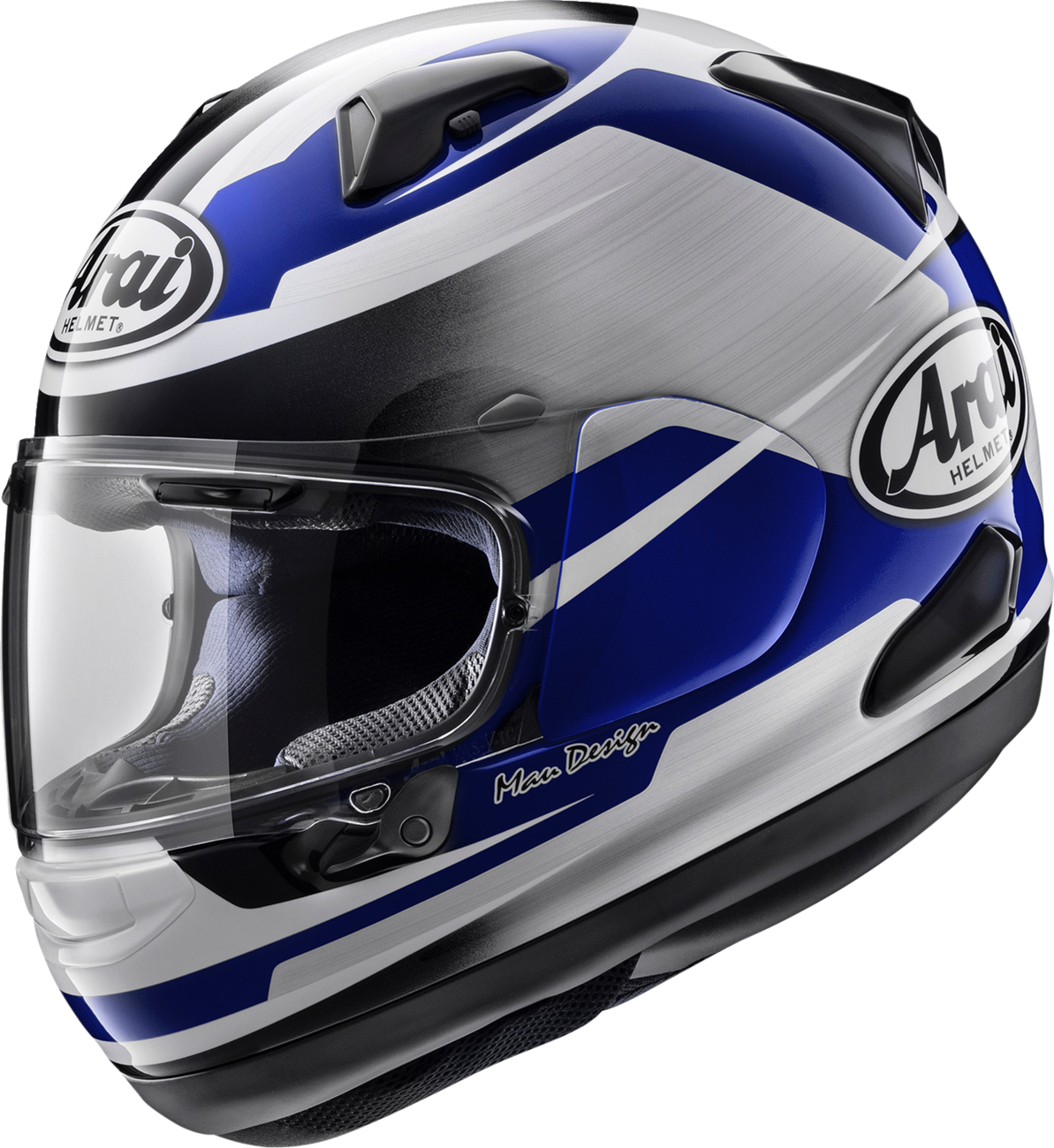 ARAI HELMETS ARAI Helmets Quantum-X Steel Blue Helmet with VAS-MV Shield and Pinlock MaxVision - Medium