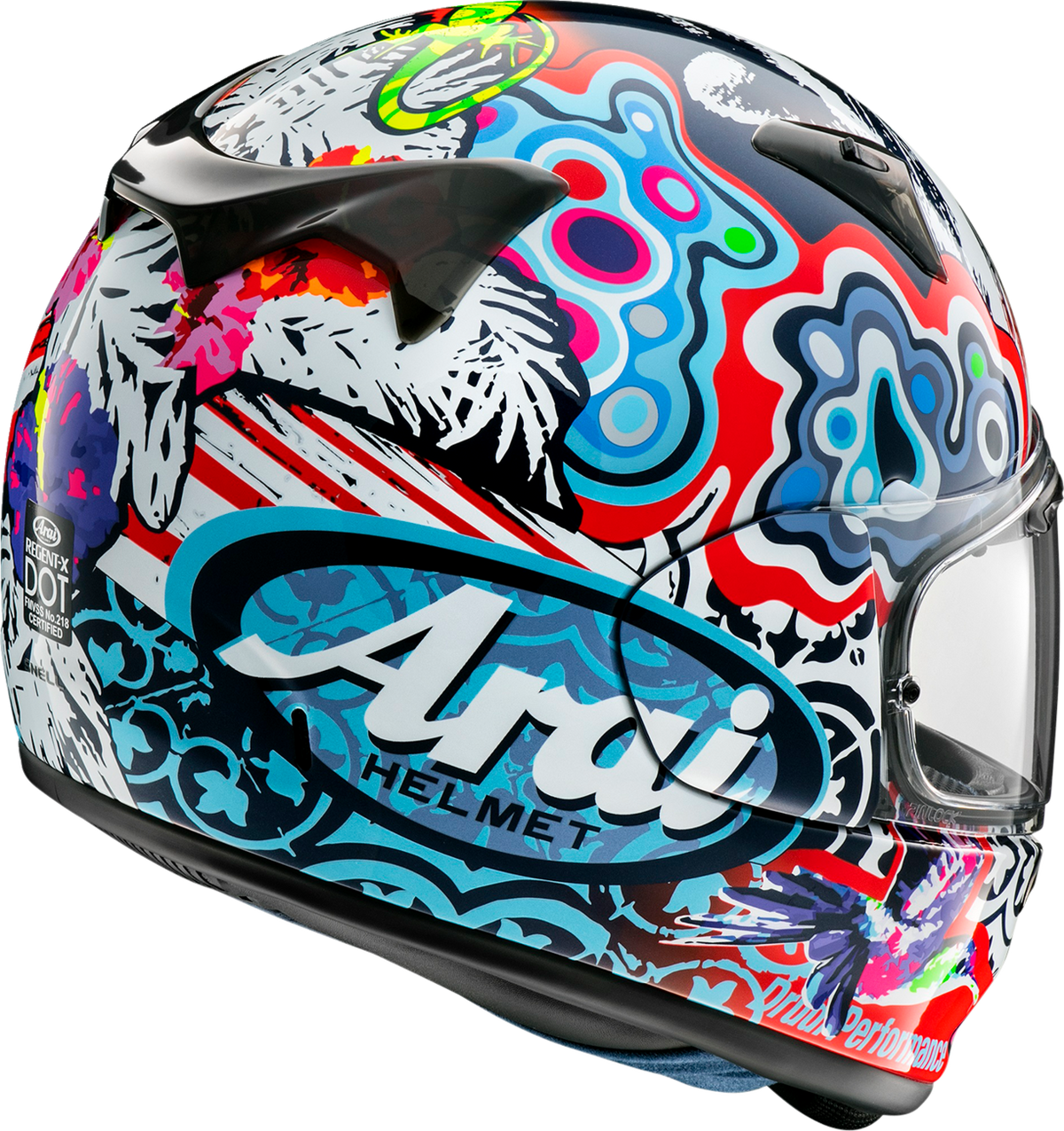 ARAI HELMETS ARAI Helmets Regent-X Jungle-2 XS with Variable Axis System Shield and Custom Fit Features