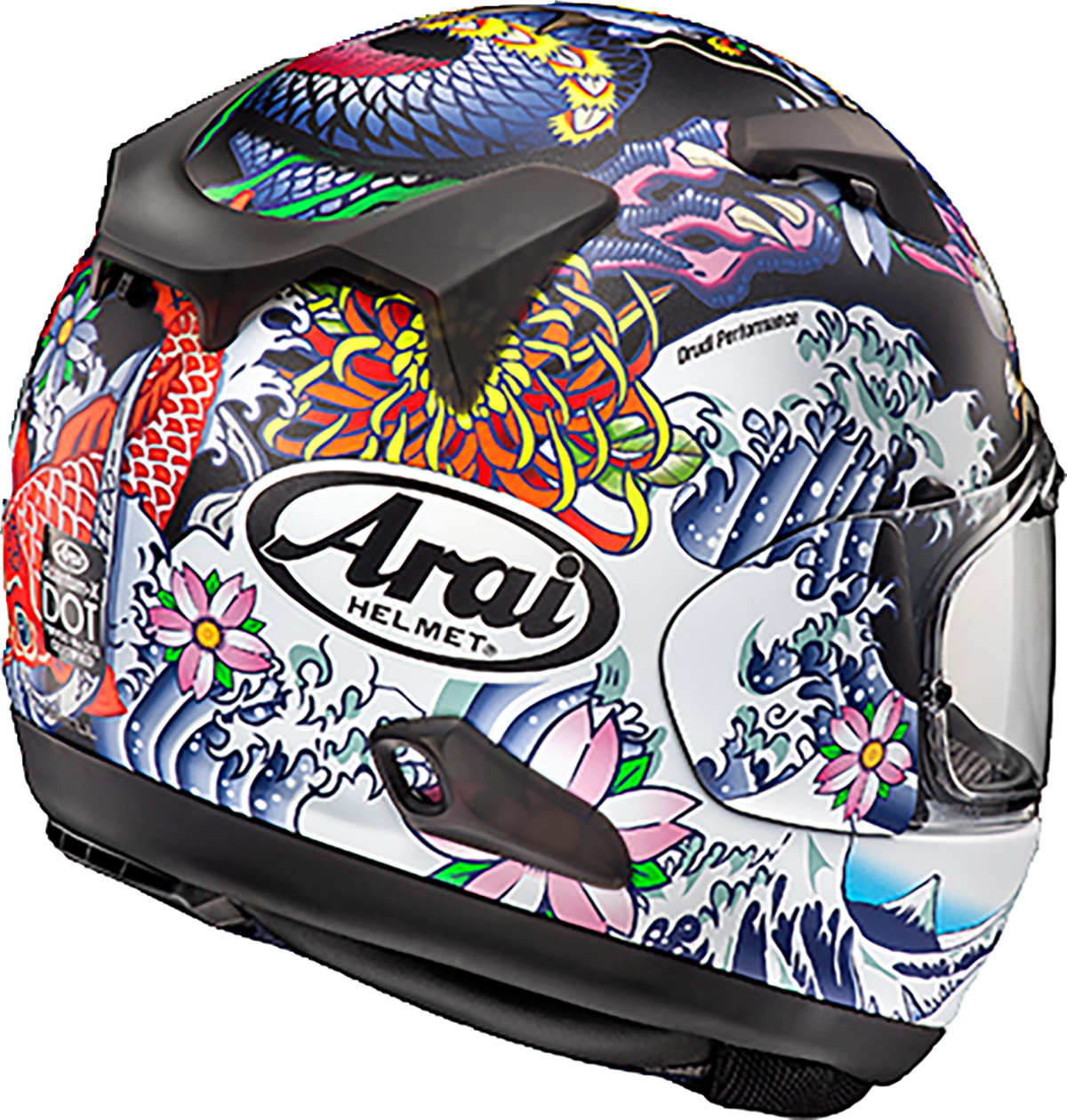 ARAI HELMETS Arai Helmets Quantum-X Helmet - Oriental Black Frost Medium (Part No. 0101-17707)